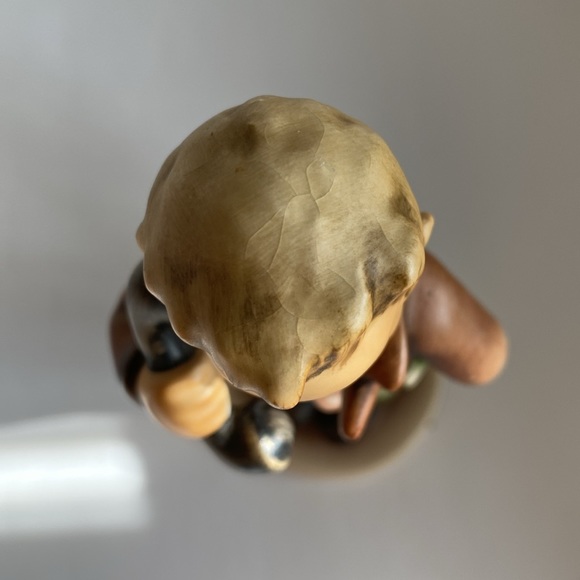 Goebel M.I.Hummel #124/0 Hello Boy on Phone Figurine 5 3/4" W Germany Vintae - Picture 7 of 9